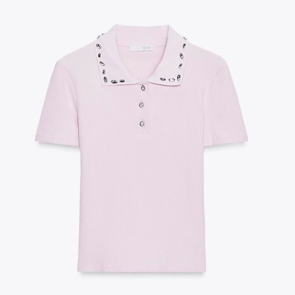 Zara jewel polo size M
